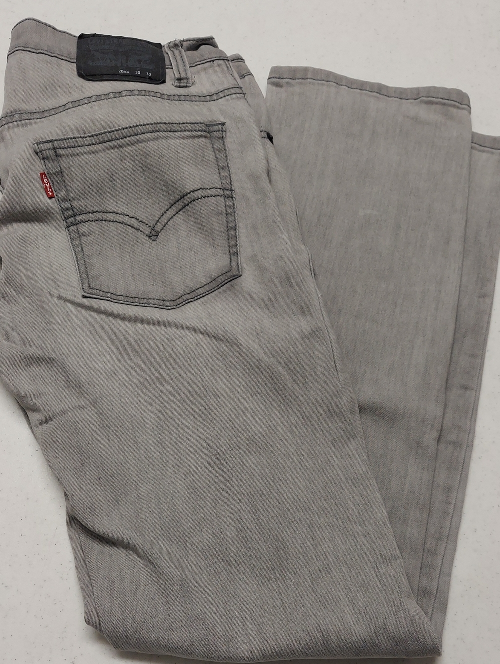 Levi's Men's 511 Slim Jeans Sz 30/30 20reg light grey wash